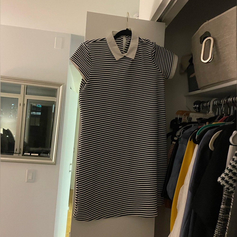 Striped Black and White Zara Dress, size XS